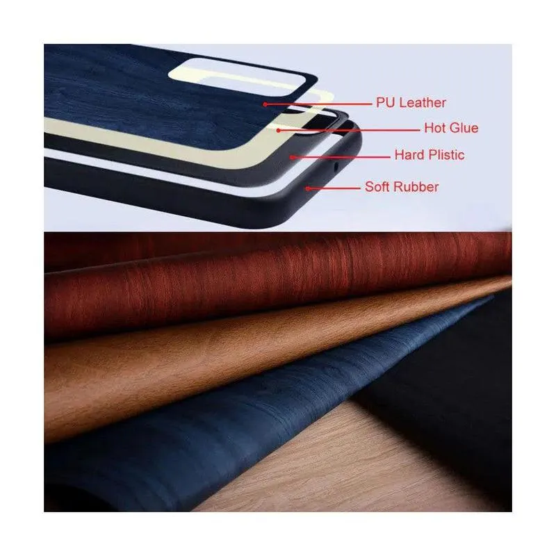 Bamboo Wood Pattern Case for Google Pixel 4A- Rosewood Brown