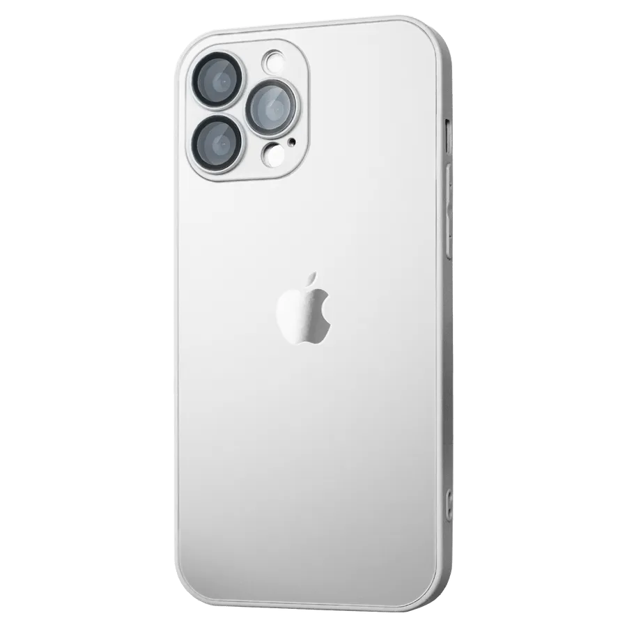 FROSTED GLASS LUXURY IPHONE CASE