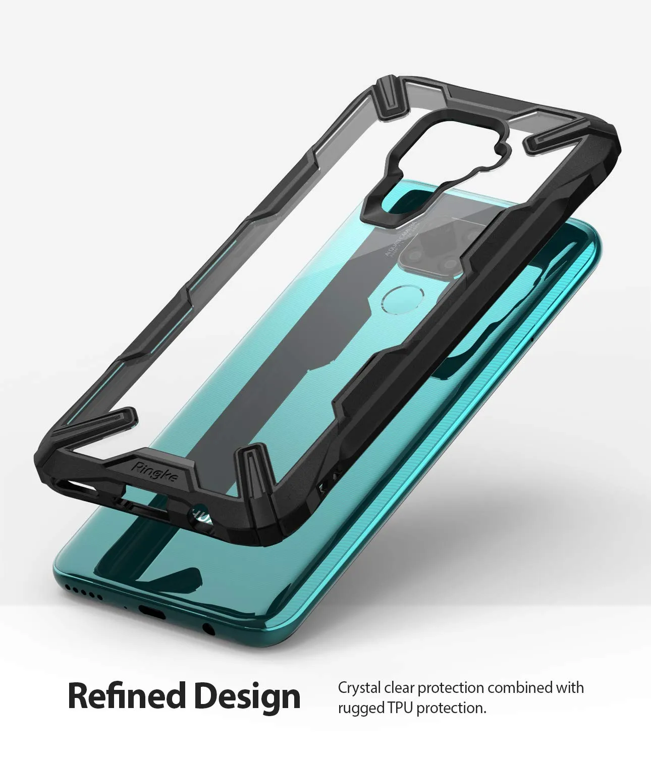 Huawei Mate 30 Lite Back Cover Case | Fusion X - BLACK