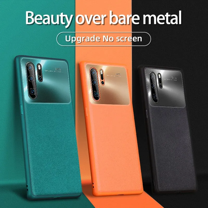 Joyroom Leather Case For Huawei P30 Pro Case Luxury Shockproof Bumper Back Case For Huawei P30 Cover Original Official Color