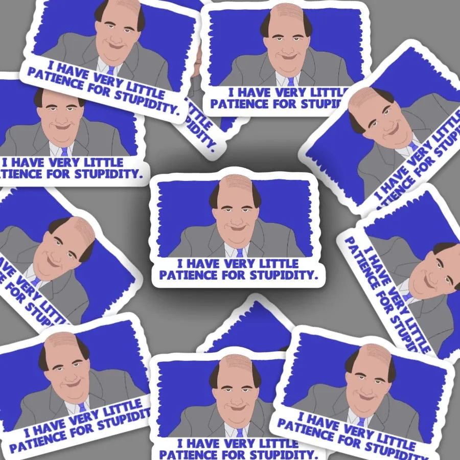 Kevin Malone Vinyl Sticker